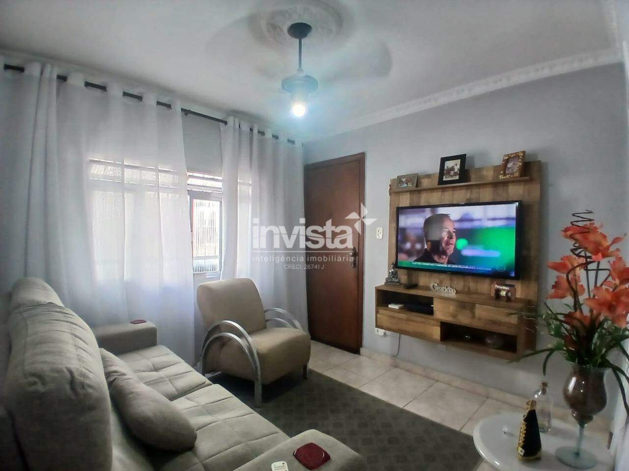 C&oacute;digo: 41448 R$ 298.000,00 Apartamento &agrave; venda no bairro Aparecida 49 m&sup2; 2 quartos 1 vaga - Santos