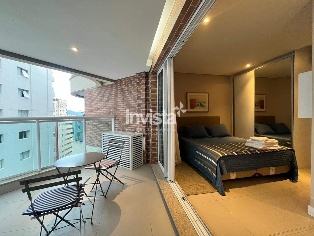 APARTAMENTO 1 DORMIT&Oacute;RIO MOBILIADO &ndash; UNIQUE - Santos