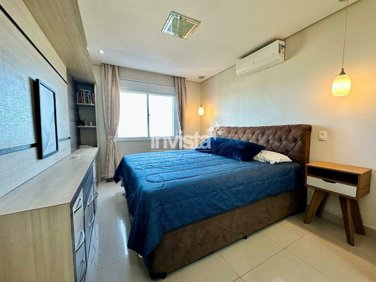 Apartamento para alugar em Santos-SP no bairro Boqueir&atilde;o, com 2 dormit&oacute;rios e 104m&sup2; - Santos