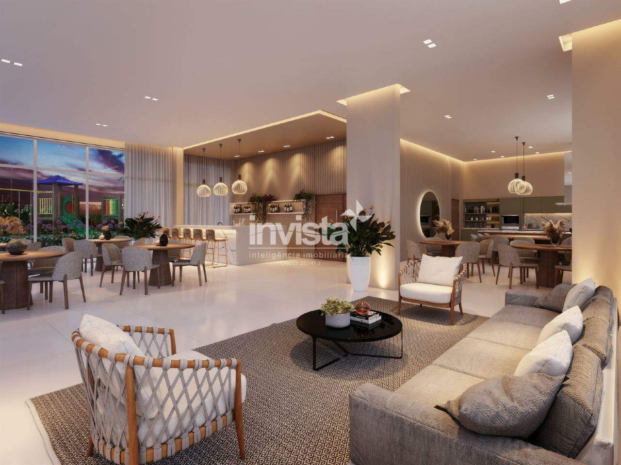 Apartamento &agrave; venda em Santos-SP no bairro Encruzilhada, com 2 dormit&oacute;rios e 72m&sup2; - Santos