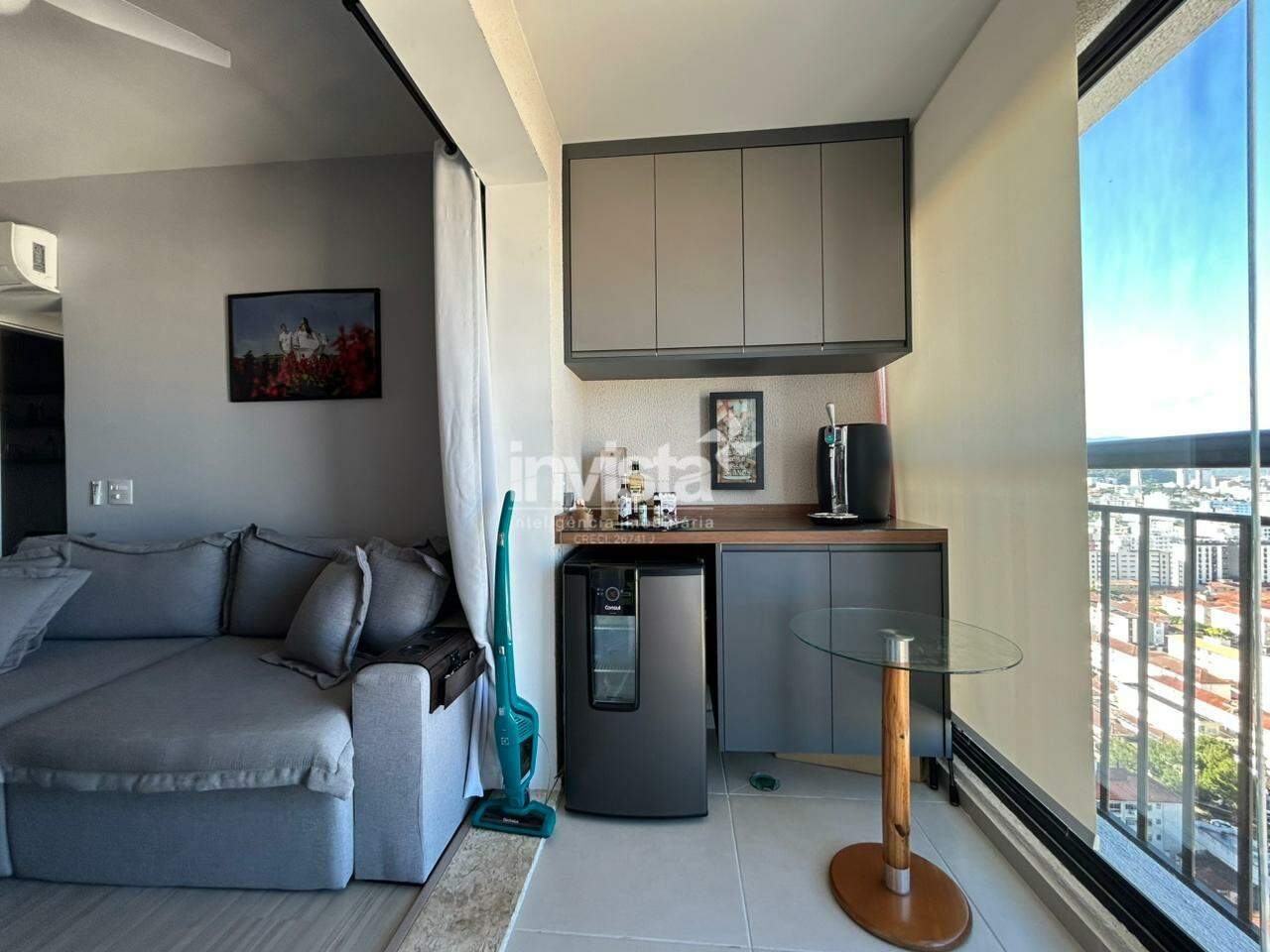 Apartamento para alugar em Santos-SP no bairro Marap&eacute;, com 2 dormit&oacute;rios e 63m&sup2; - Santos