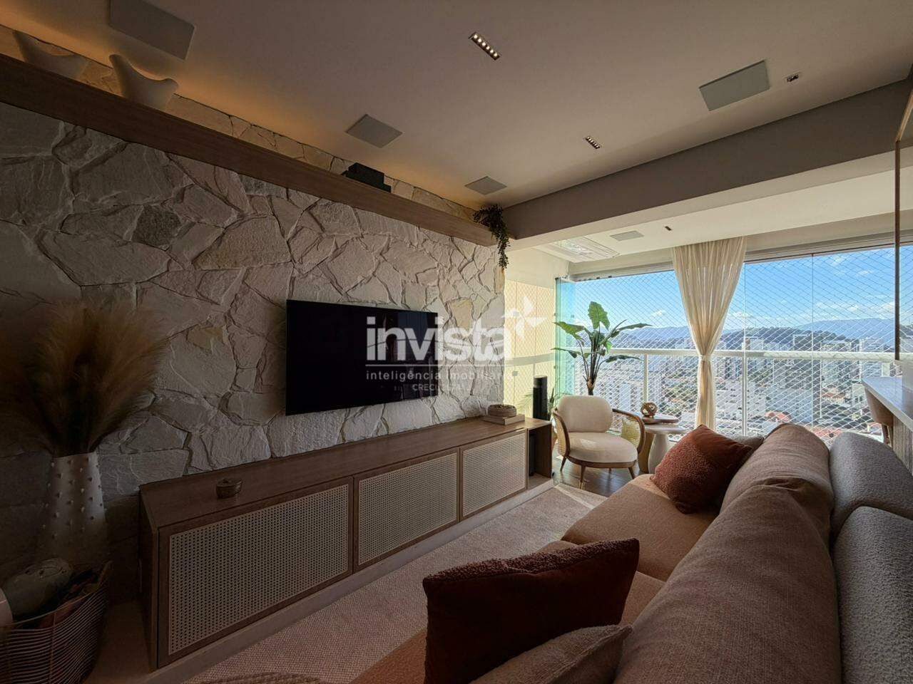Apartamento &agrave; venda em Santos-SP no bairro Gonzaga, com 3 dormit&oacute;rios e 100m&sup2; - Santos