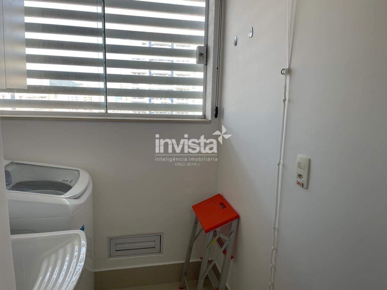 Apartamento para aluguel no bairro Boqueir&atilde;o - Santos