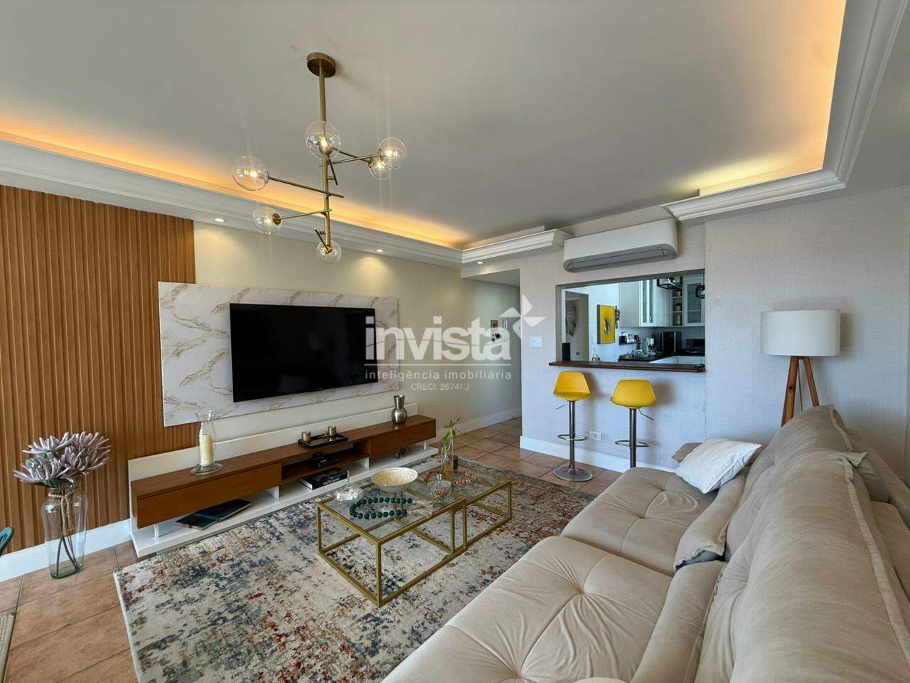 C&oacute;digo: 41482 R$ 799.000,00 Apartamento &agrave; venda em Santos-SP no bairro Pomp&eacute;ia, com 2 dormit&oacute;rios e 114m&sup2; 114 m&sup2; 2 quartos 1 vaga - Santos