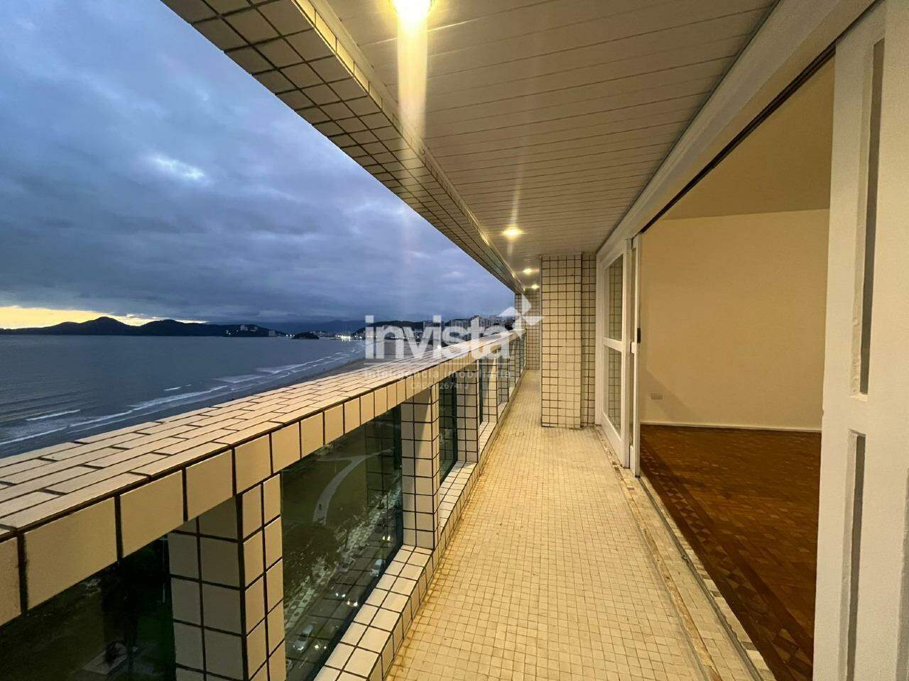 C&oacute;digo: 41501 R$ 7.000,00 Apartamento para alugar em Santos-SP no bairro Boqueir&atilde;o, com 3 dormit&oacute;rios e 120m&sup2; 120 m&sup2; 3 quartos 1 vaga - Santos