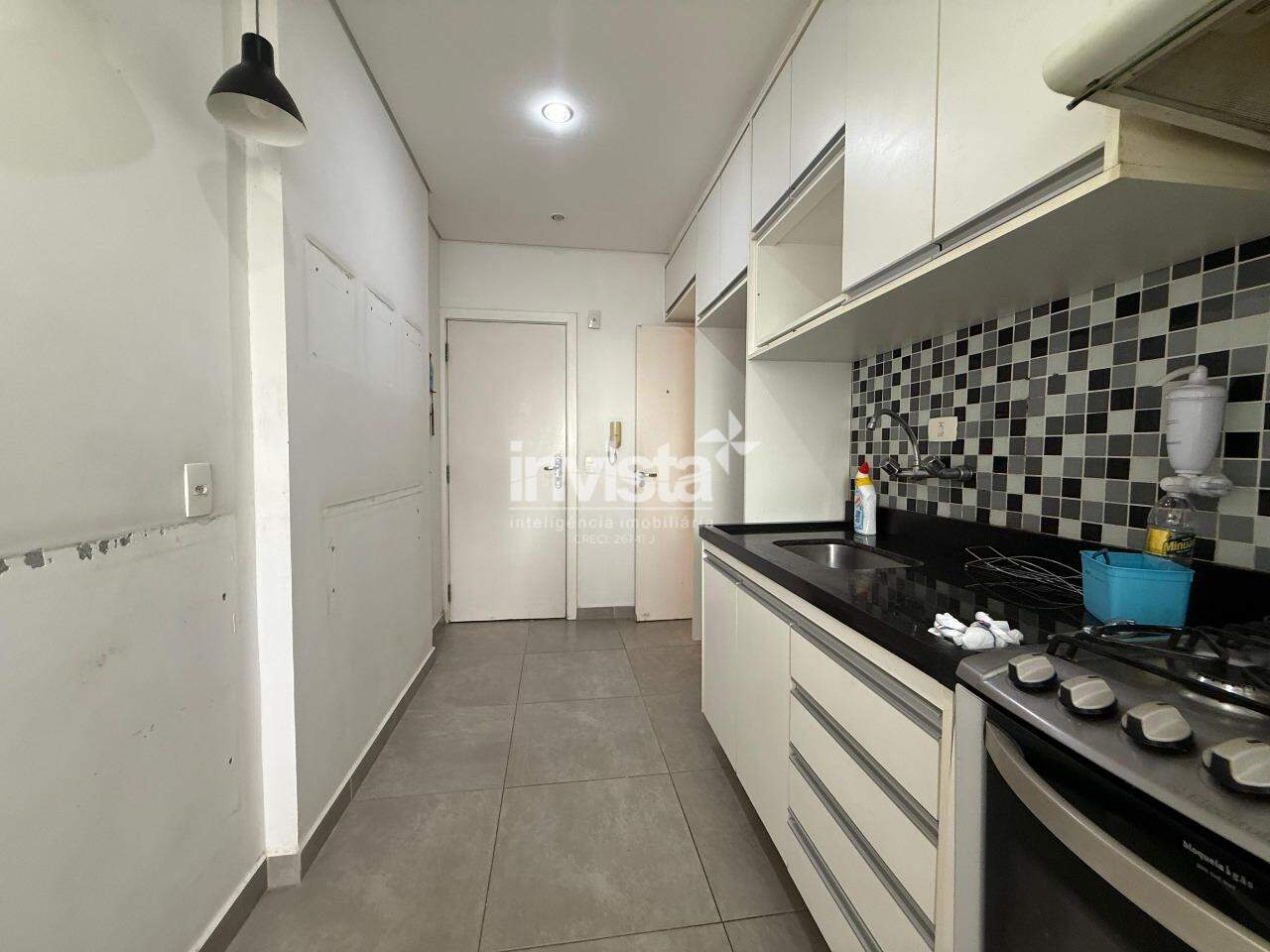 Apartamento 2 quartos, 70m&sup2;, fundo e 1 vaga em Santos (Aparecida) | Lazer completo - Santos