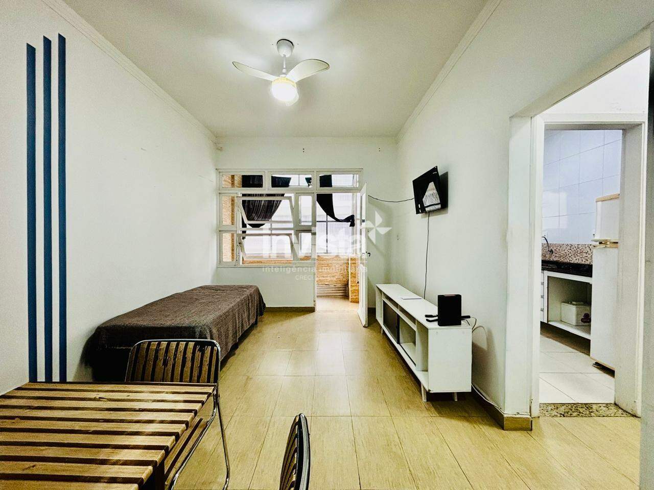 C&oacute;digo: 41527 R$ 345.000,00 Apartamento &agrave; venda em Santos-SP no bairro Aparecida, com 1 dormit&oacute;rio e 50m&sup2; 50 m&sup2; 1 quarto 1 vaga - Santos