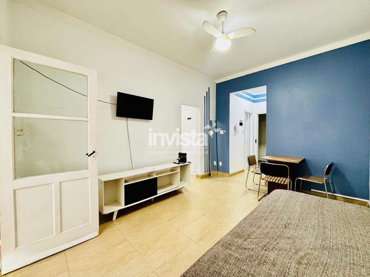 Apartamento &agrave; venda em Santos-SP no bairro Aparecida, com 1 dormit&oacute;rio e 50m&sup2; - Santos