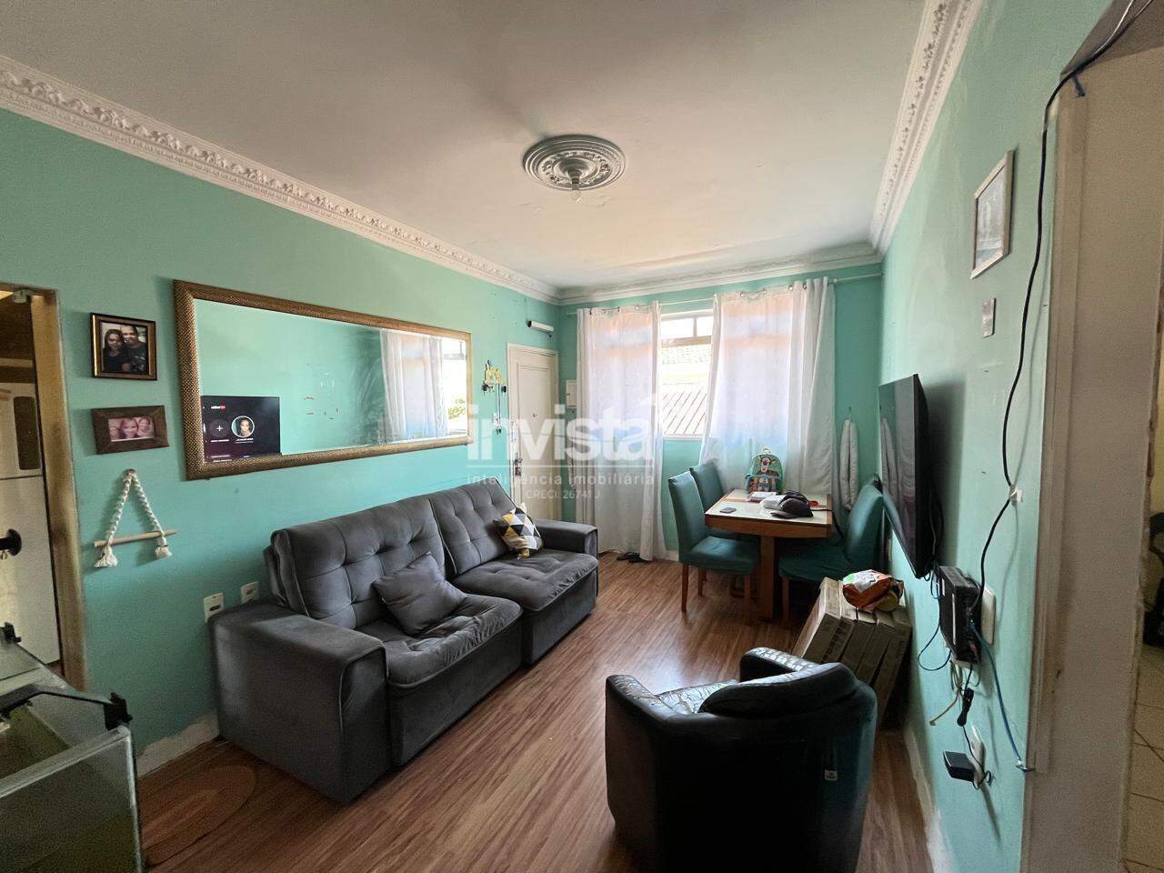 C&oacute;digo: 41551 R$ 410.000,00 Apartamento &agrave; venda em Santos-SP no bairro Vila Mathias, com 3 dormit&oacute;rios e 85m&sup2; 85 m&sup2; 3 quartos 1 vaga - Santos