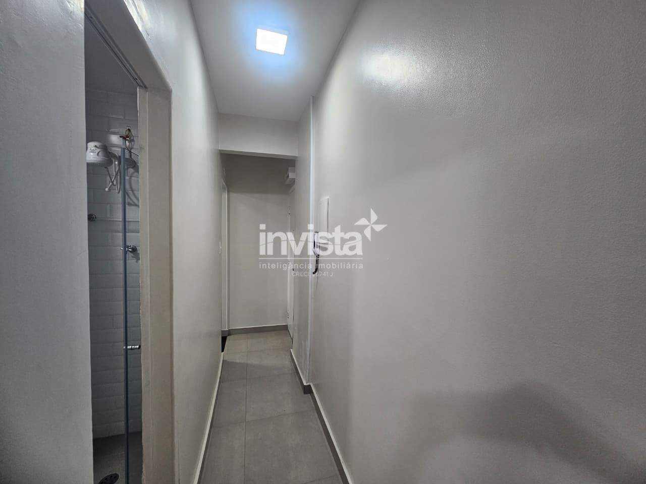 Apartamento &agrave; venda em Santos-SP no bairro Gonzaga, com 1 dormit&oacute;rio e 33m&sup2; - Santos