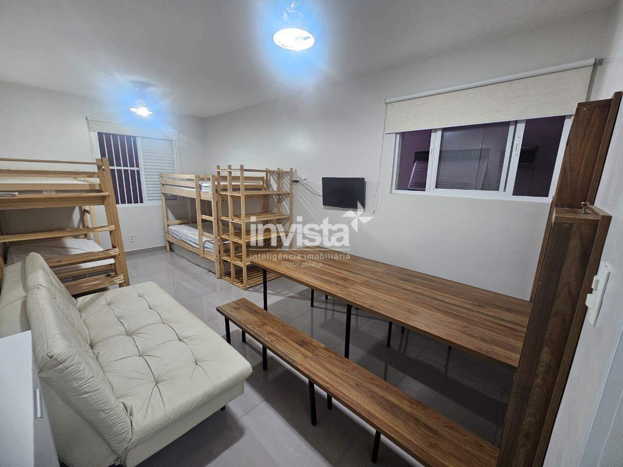 C&oacute;digo: 41554 R$ 350.000,00 Apartamento &agrave; venda em Santos-SP no bairro Gonzaga, com 1 dormit&oacute;rio e 33m&sup2; 33 m&sup2; 1 quarto 1 vaga - Santos