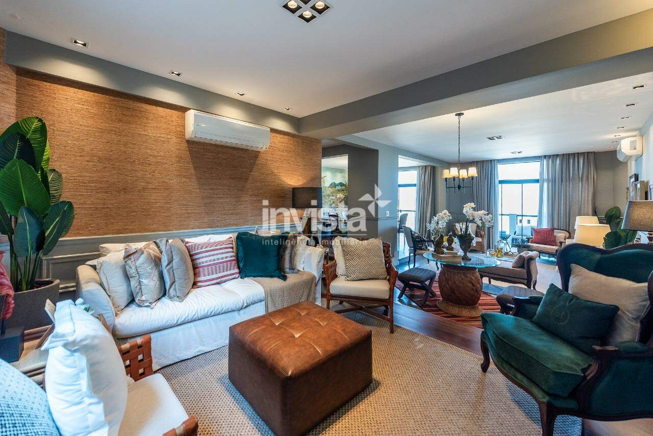Casa residencial &agrave; venda em Santos &ndash; Morro Santa Therezinha &bull; 6 quartos (5 su&iacute;tes) e vista para o mar - Santos