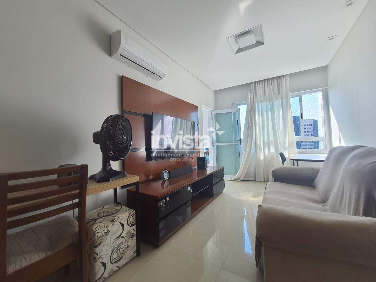C&oacute;digo: 41559 R$ 4.500,00 Apartamento para alugar em Santos-SP no bairro Encruzilhada, com 2 dormit&oacute;rios e 75m&sup2; 75 m&sup2; 2 quartos 2 vagas - Santos