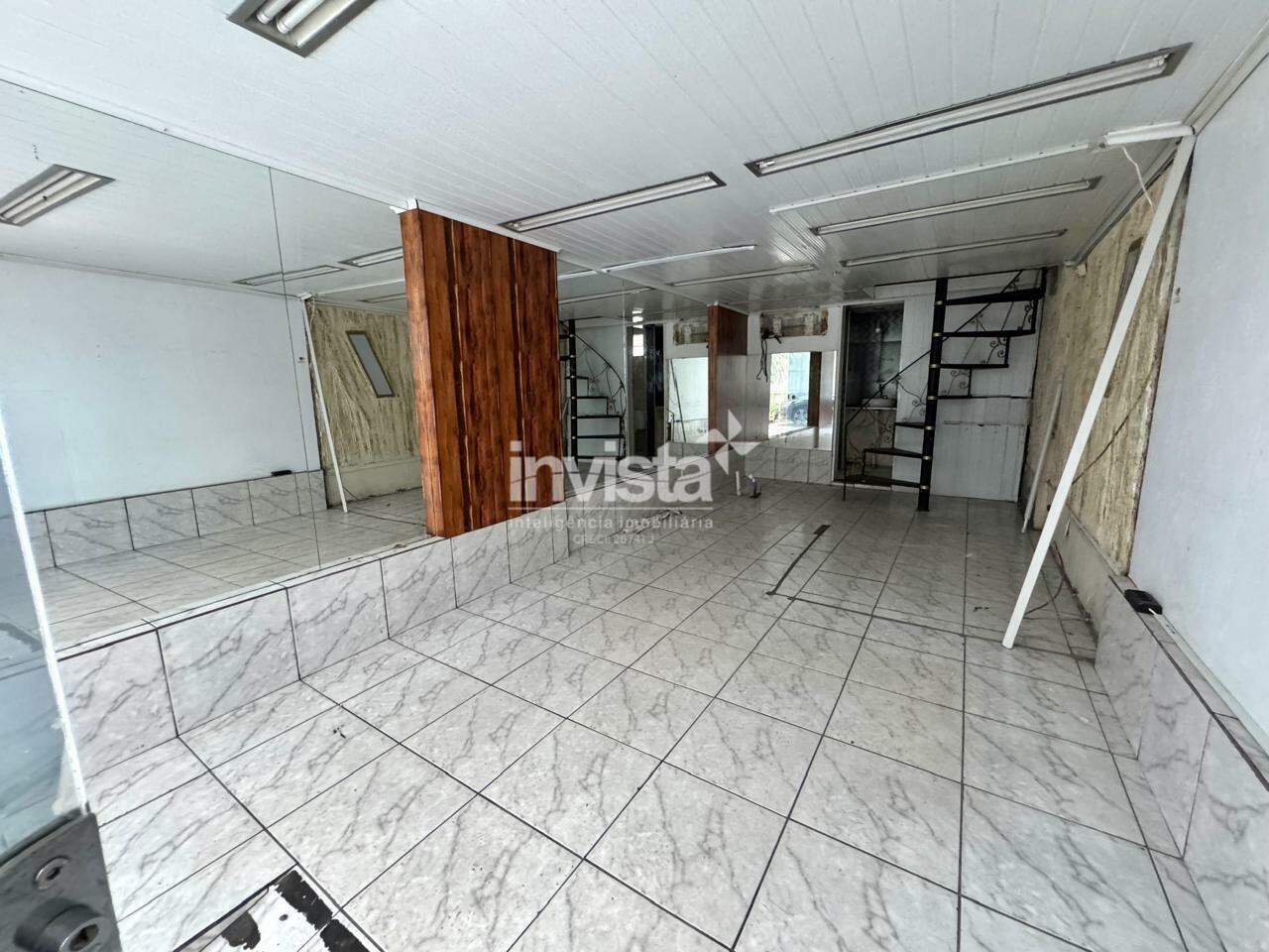 C&oacute;digo: 41560 R$ 400.000,00 Loja &agrave; venda em Santos-SP no bairro Gonzaga, com 0 dormit&oacute;rio e 40m&sup2; 40 m&sup2; 0 quartos 1 vaga - Santos