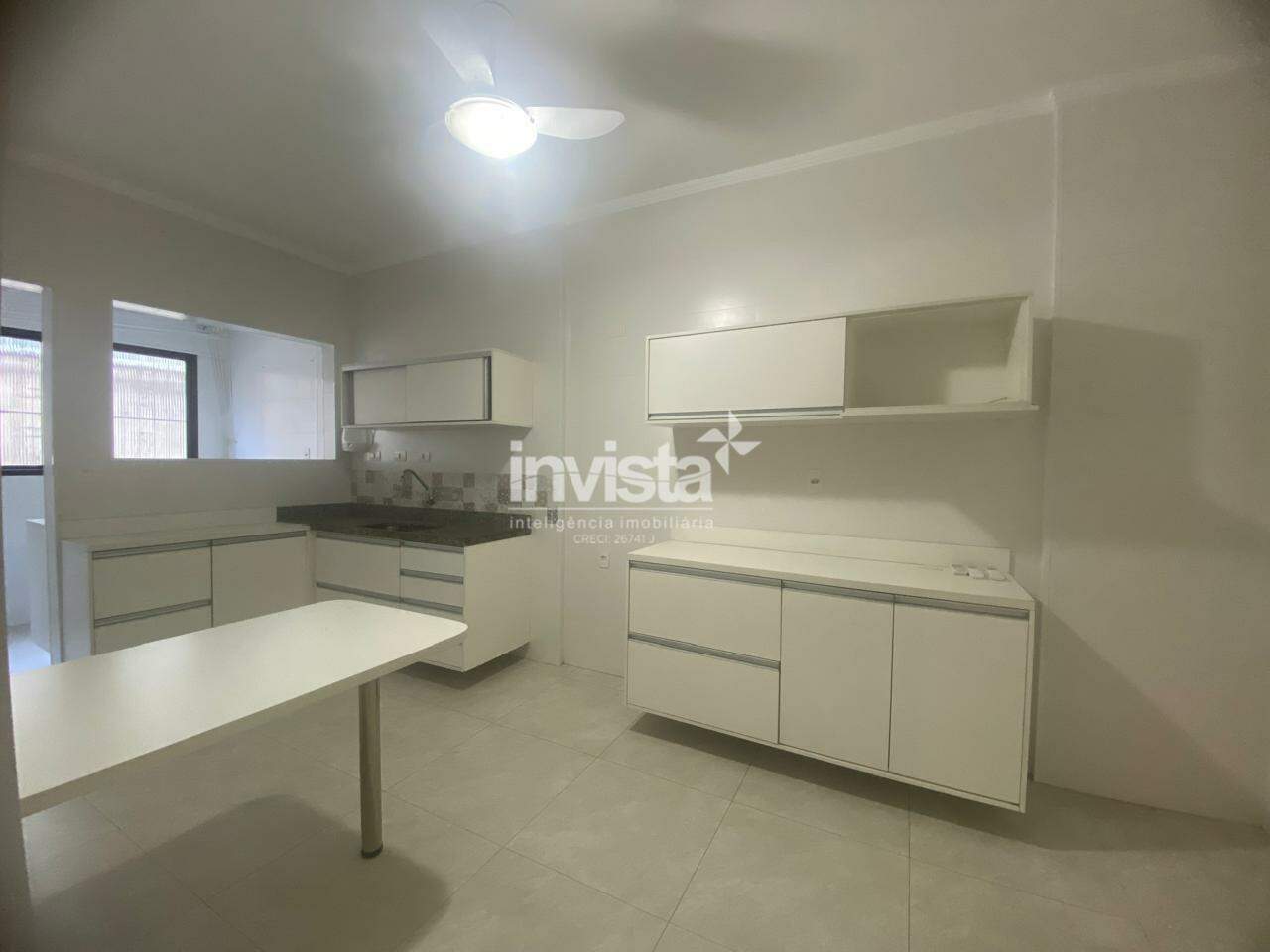 Apartamento para alugar em Santos-SP no bairro Embar&eacute;, com 2 dormit&oacute;rios e 119m&sup2; - Santos