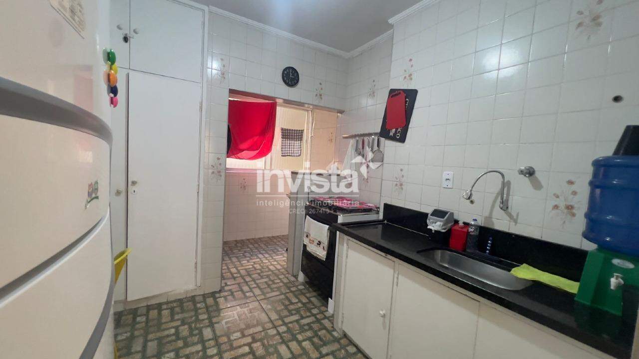 Apartamento para alugar em Santos-SP no bairro Gonzaga, com 2 dormit&oacute;rios e 80m&sup2; - Santos