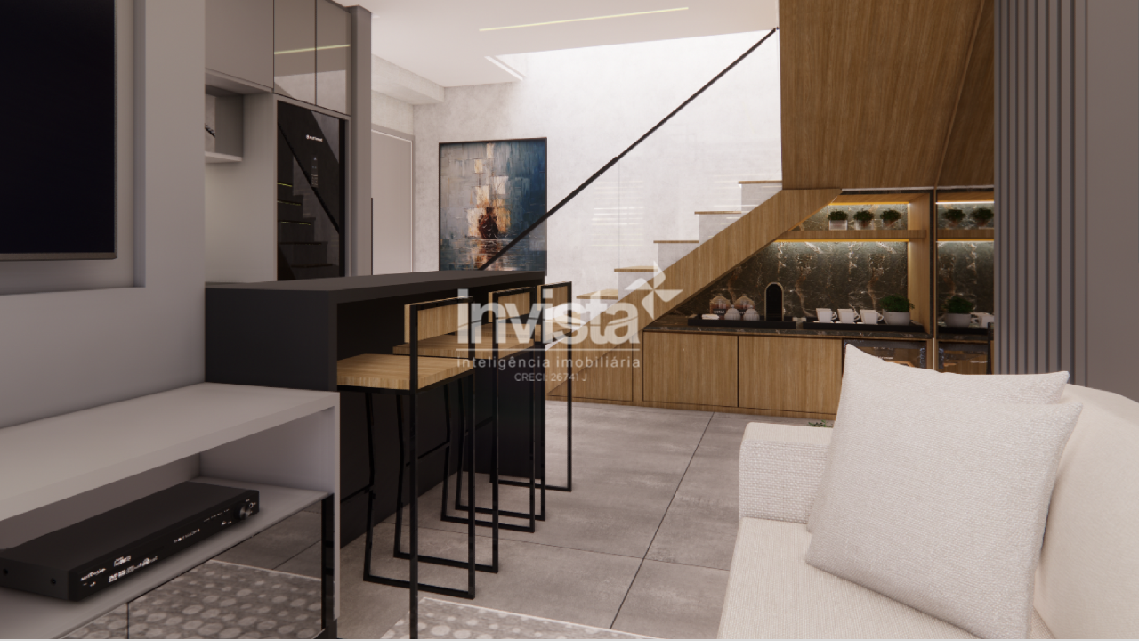 C&oacute;digo: 41568 R$ 1.200.000,00 Cobertura &agrave; venda em Santos-SP no bairro MORRO NOVA CINTRA, com 2 dormit&oacute;rios e 103m&sup2; 103 m&sup2; 2 quartos 1 vaga - Santos