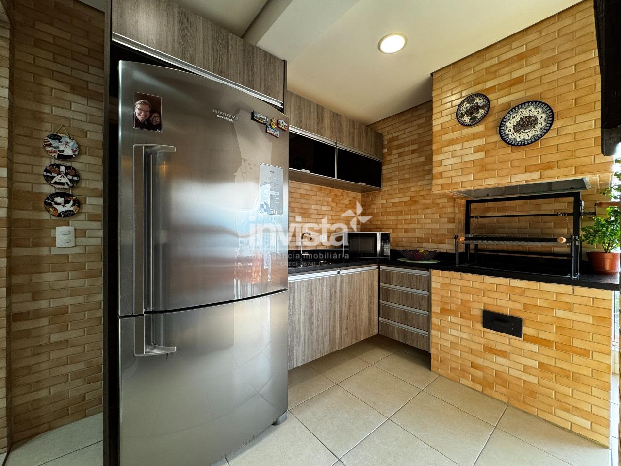 Apartamento &agrave; venda em Santos-SP no bairro Gonzaga, com 2 dormit&oacute;rios e 109m&sup2; - Santos