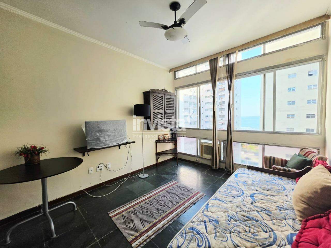 C&oacute;digo: 41579 R$ 350.000,00 Apartamento &agrave; venda em Santos-SP no bairro Boqueir&atilde;o, com 1 dormit&oacute;rio e 30m&sup2; 30 m&sup2; 1 quarto 1 vaga - Santos