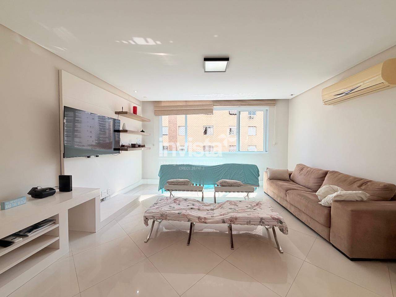 Apartamento &agrave; venda em Santos-SP no bairro Ponta da Praia, com 3 dormit&oacute;rios e 156m&sup2; - Santos