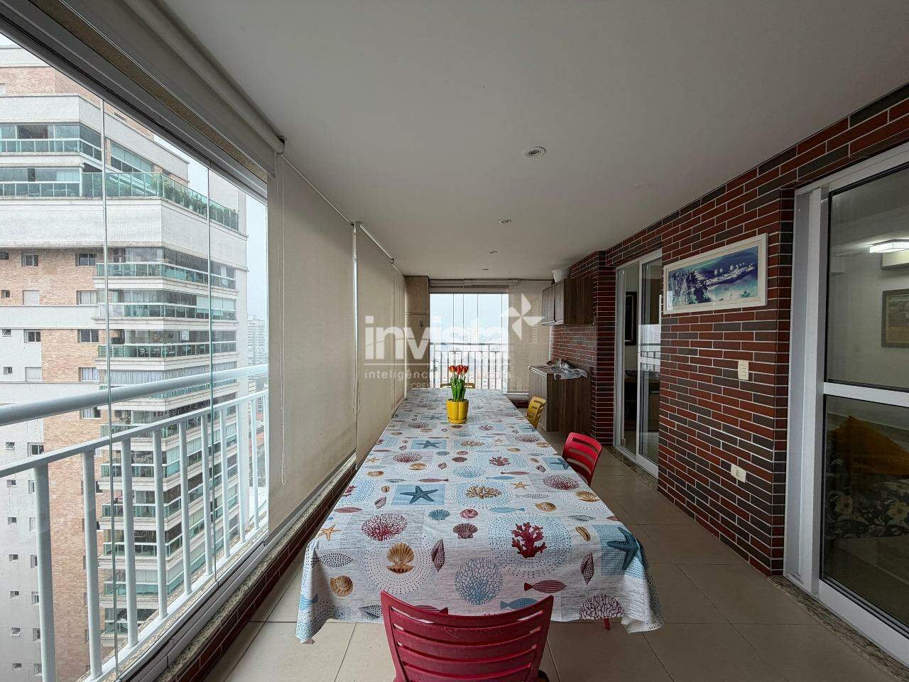 C&oacute;digo: 41593 R$ 2.500.000,00 Apartamento &agrave; venda em Santos-SP no bairro Boqueir&atilde;o, com 4 dormit&oacute;rios e 149m&sup2; 149 m&sup2; 4 quartos 3 vagas - Santos