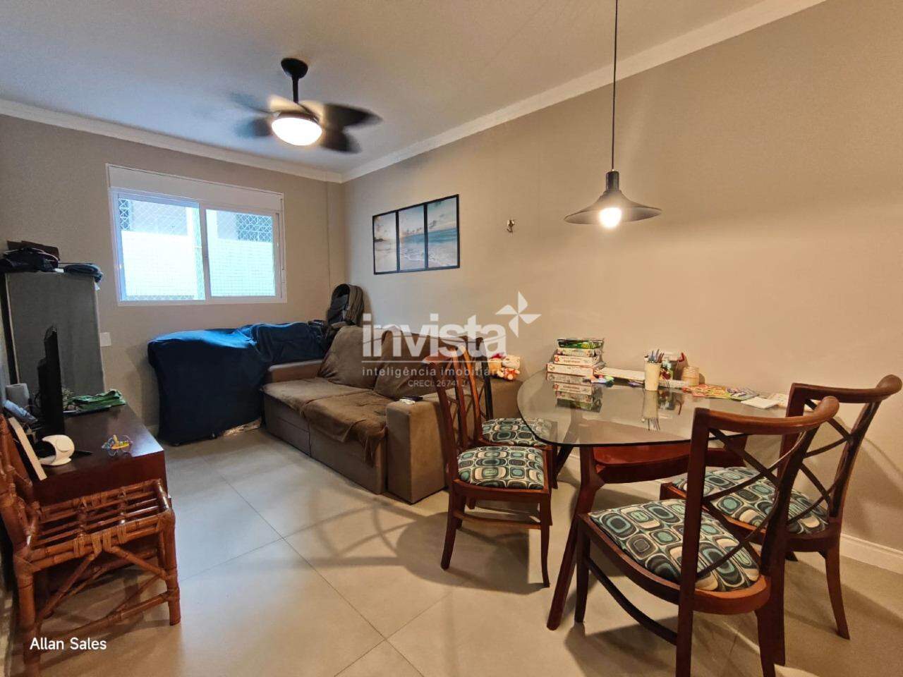 C&oacute;digo: 41594 R$ 430.000,00 Apartamento &agrave; venda em Santos-SP no bairro Pomp&eacute;ia, com 1 dormit&oacute;rio e 55m&sup2; 55 m&sup2; 1 quarto 1 vaga - Santos
