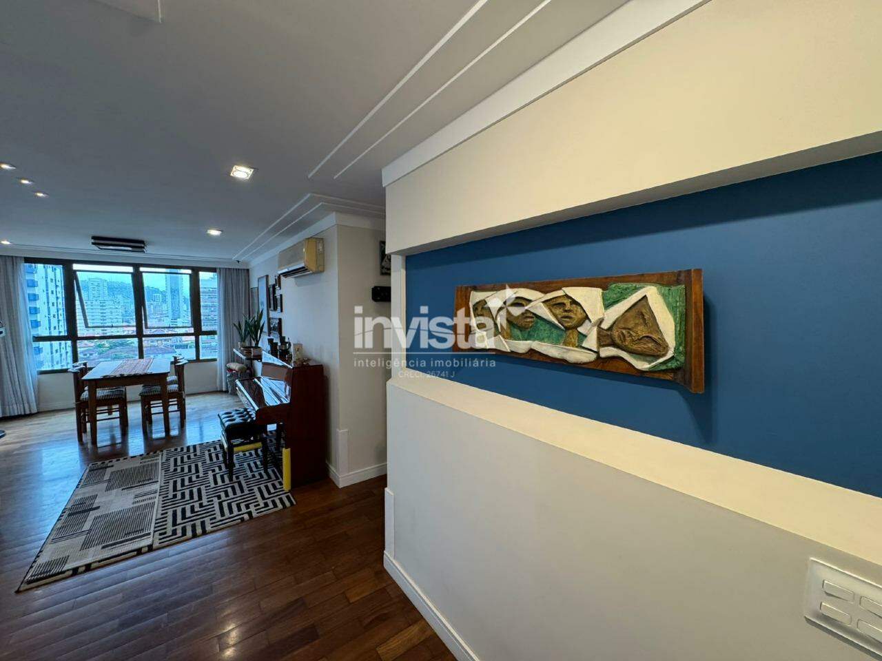 Apartamento &agrave; venda em Santos-SP no bairro Gonzaga, com 3 dormit&oacute;rios e 141m&sup2; - Santos