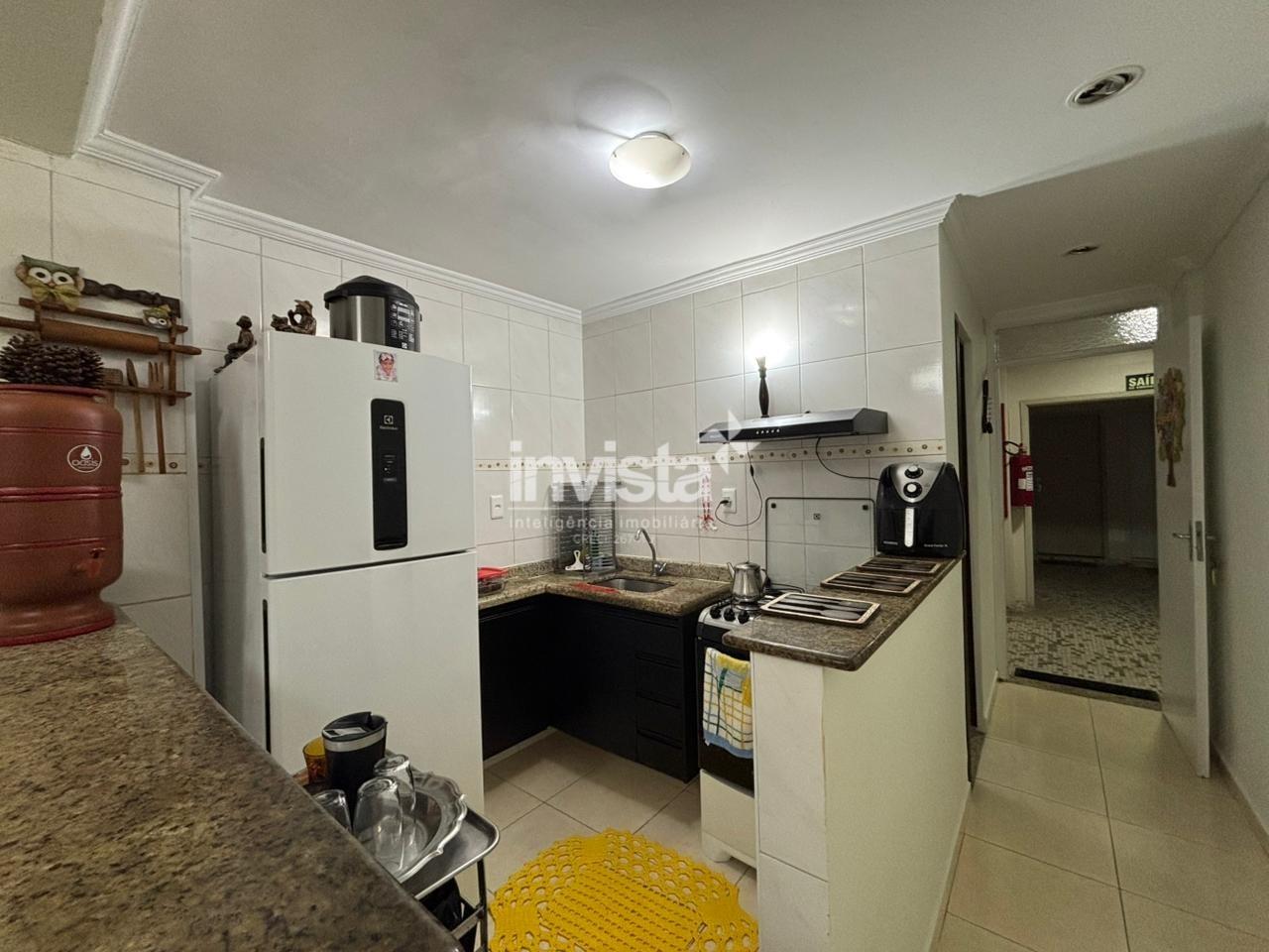 Apartamento &agrave; venda em Santos-SP no bairro Boqueir&atilde;o, com 1 dormit&oacute;rio e 30m&sup2; - Santos