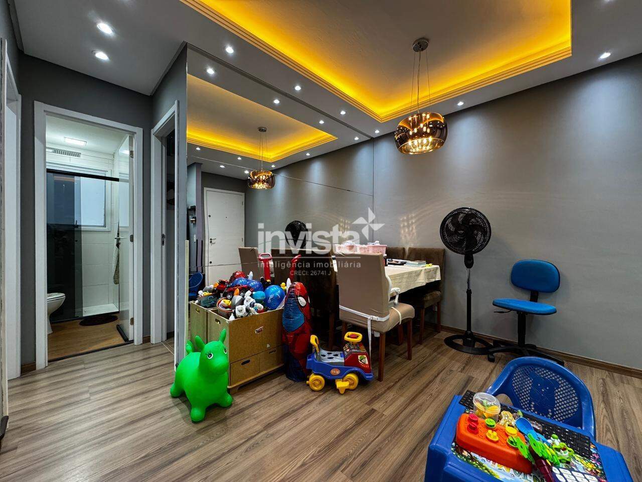 Apartamento &agrave; venda em Santos-SP no bairro AREIA BRANCA, com 2 dormit&oacute;rios e 46m&sup2; - Santos