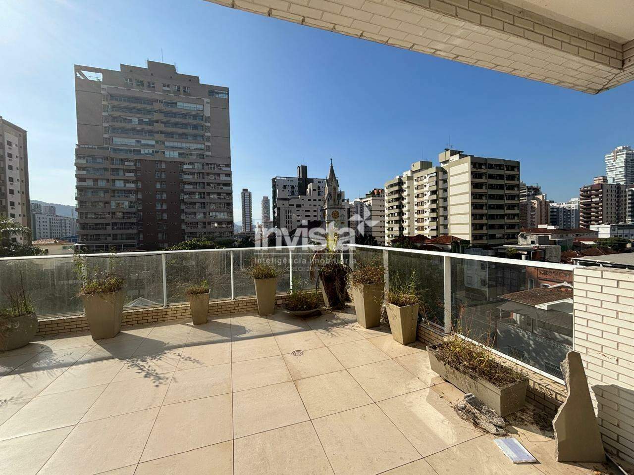 C&oacute;digo: 41606 R$ 13.000,00 Apartamento para alugar em Santos-SP no bairro Pomp&eacute;ia, com 3 dormit&oacute;rios e 303m&sup2; 303 m&sup2; 3 quartos 2 vagas - Santos
