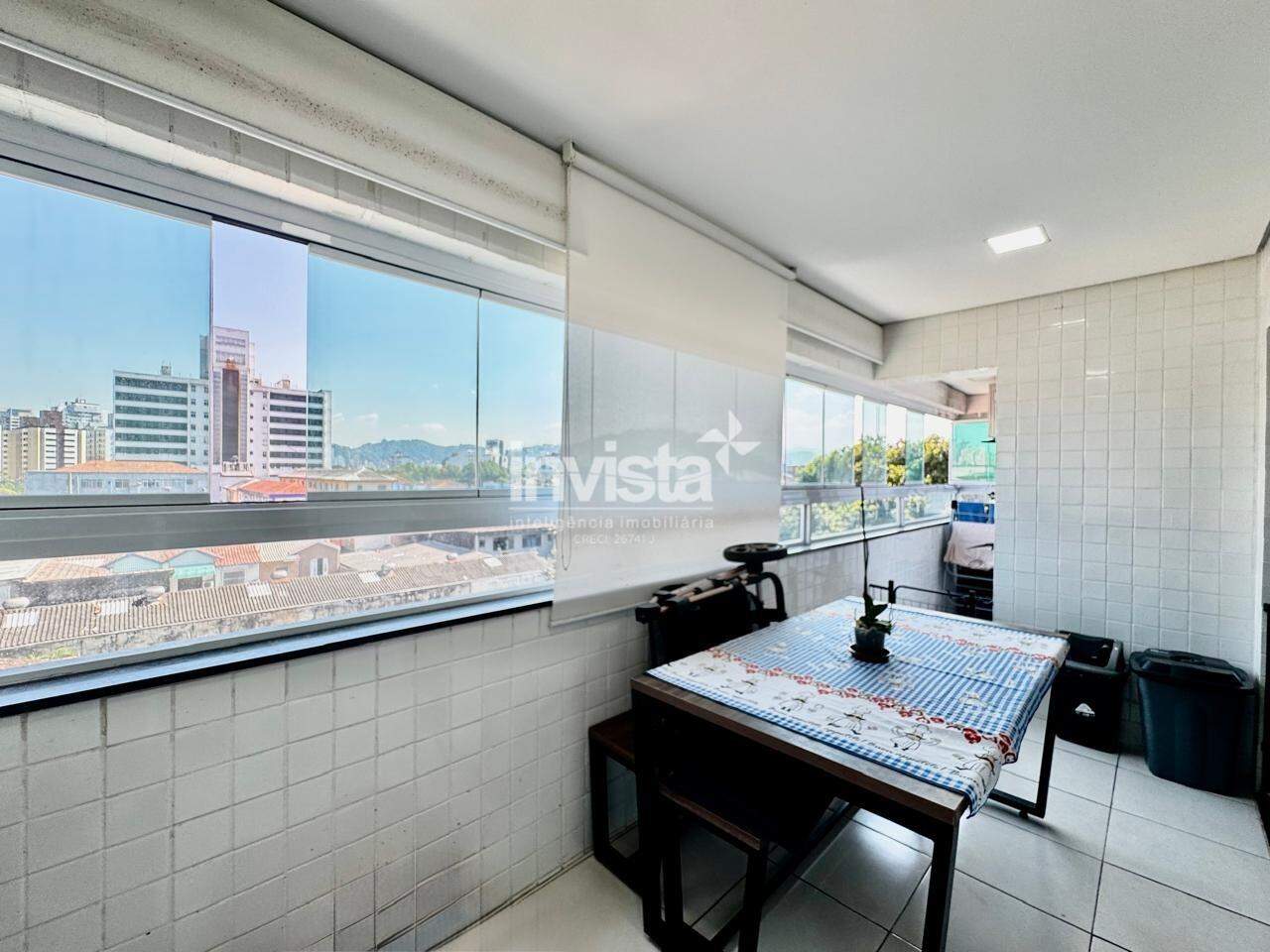Apartamento &agrave; venda em Santos-SP no bairro Macuco, com 2 dormit&oacute;rios e 66m&sup2; - Santos