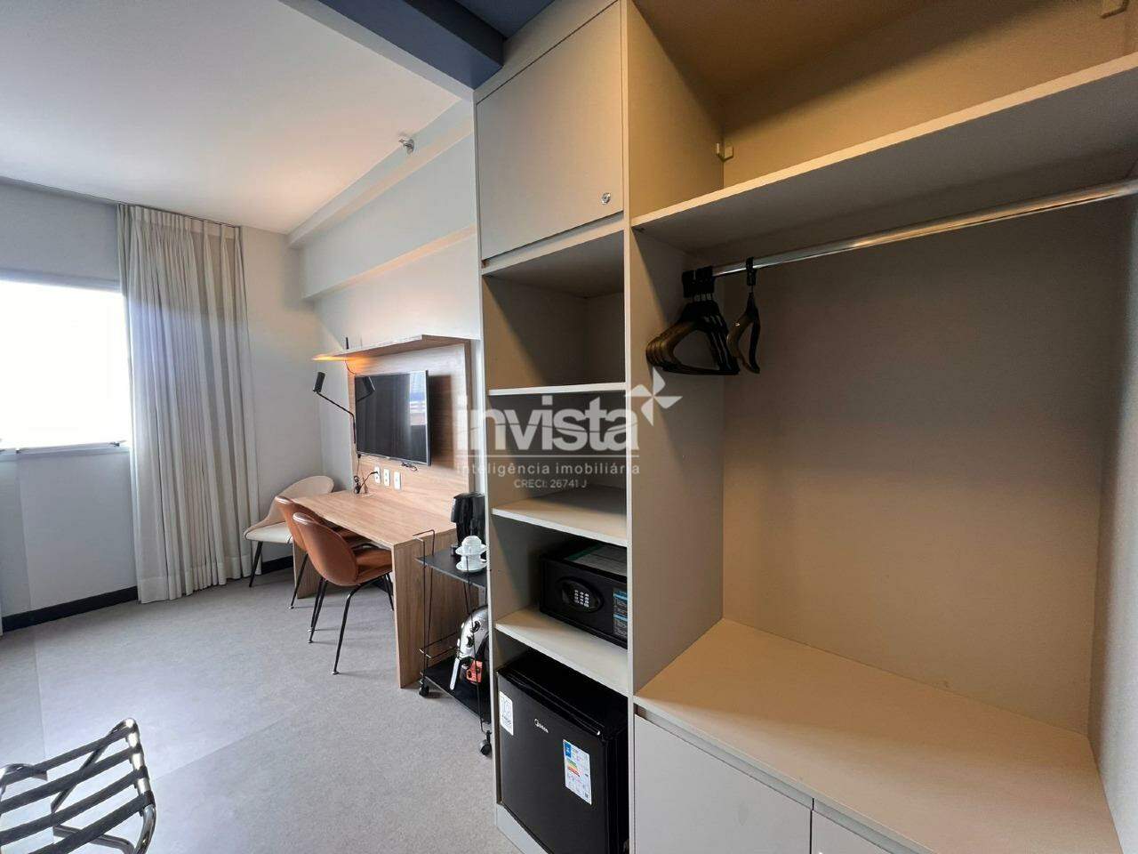 Apartamento &agrave; venda em Santos-SP no bairro Pomp&eacute;ia, com 1 dormit&oacute;rio e 28m&sup2; - Santos
