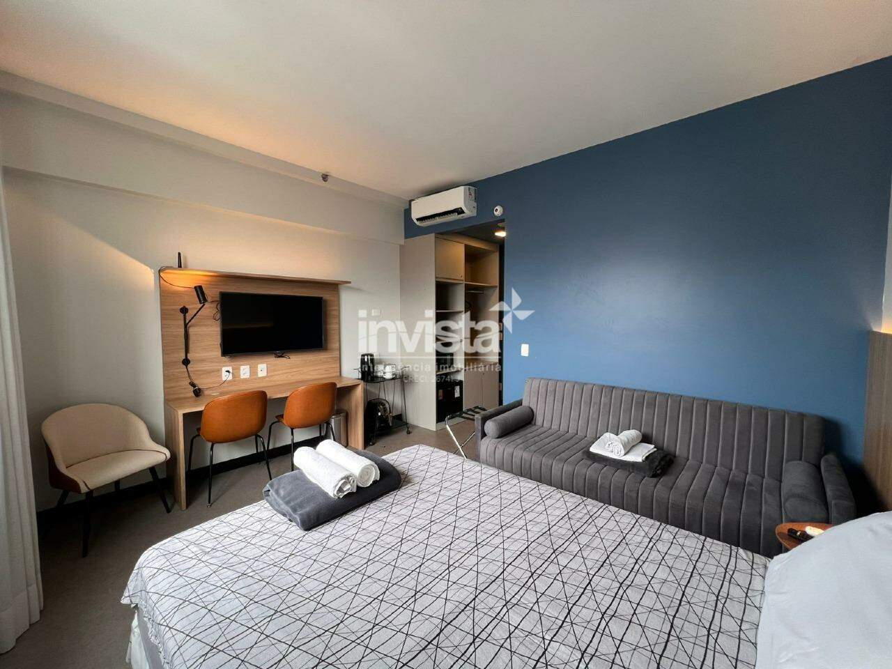 C&oacute;digo: 41610 R$ 405.000,00 Apartamento &agrave; venda em Santos-SP no bairro Pomp&eacute;ia, com 1 dormit&oacute;rio e 28m&sup2; 28 m&sup2; 1 quarto 0 vagas - Santos