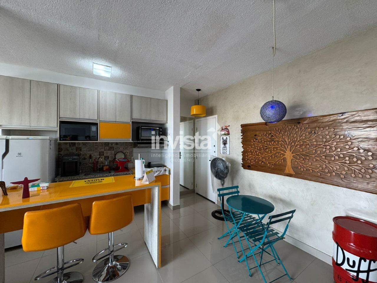 Apartamento para alugar em Santos-SP no bairro Vila Mathias, com 1 dormit&oacute;rio e 49m&sup2; - Santos