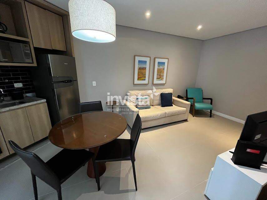 Apartamento para alugar em Santos-SP no bairro Pomp&eacute;ia, com 1 dormit&oacute;rio e 65m&sup2; - Santos