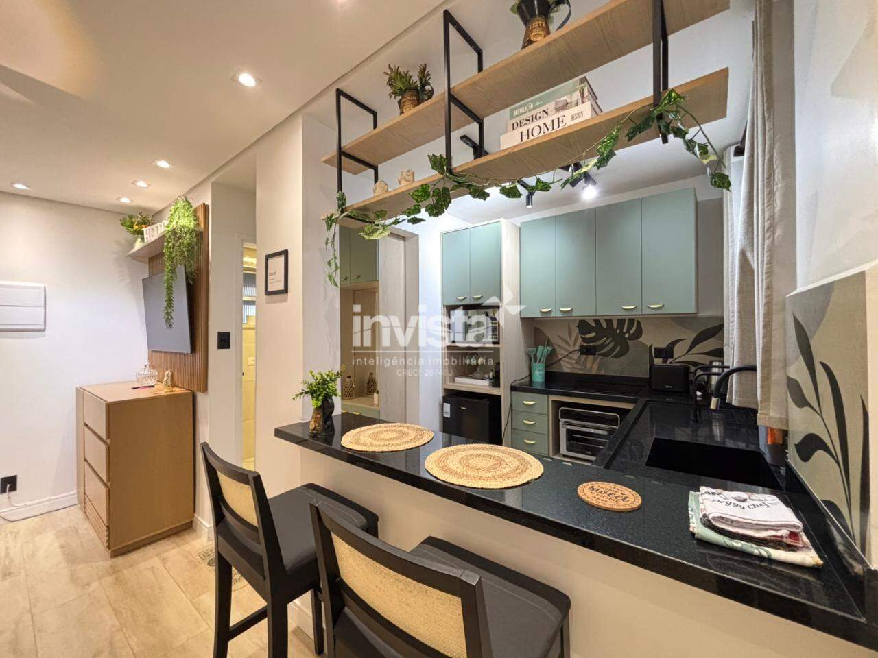 C&oacute;digo: 41628 R$ 4.500,00 Apartamento para alugar em Santos-SP no bairro Ponta da Praia, com 0 dormit&oacute;rio e 31m&sup2; 31 m&sup2; 0 quartos 1 vaga - Santos