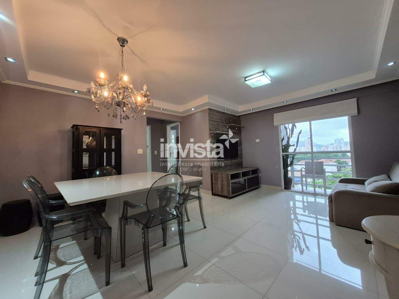 C&oacute;digo: 41657 R$ 4.700,00 Apartamento para alugar em Santos-SP no bairro Aparecida, com 2 dormit&oacute;rios e 73m&sup2; 73 m&sup2; 2 quartos 1 vaga - Santos