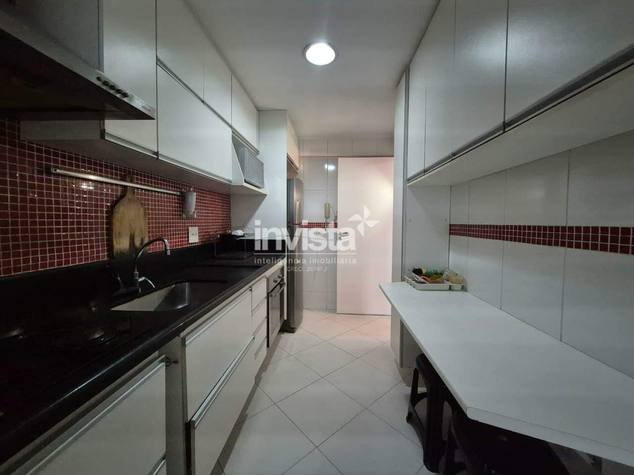 Apartamento para alugar em Santos-SP no bairro Aparecida, com 2 dormit&oacute;rios e 73m&sup2; - Santos