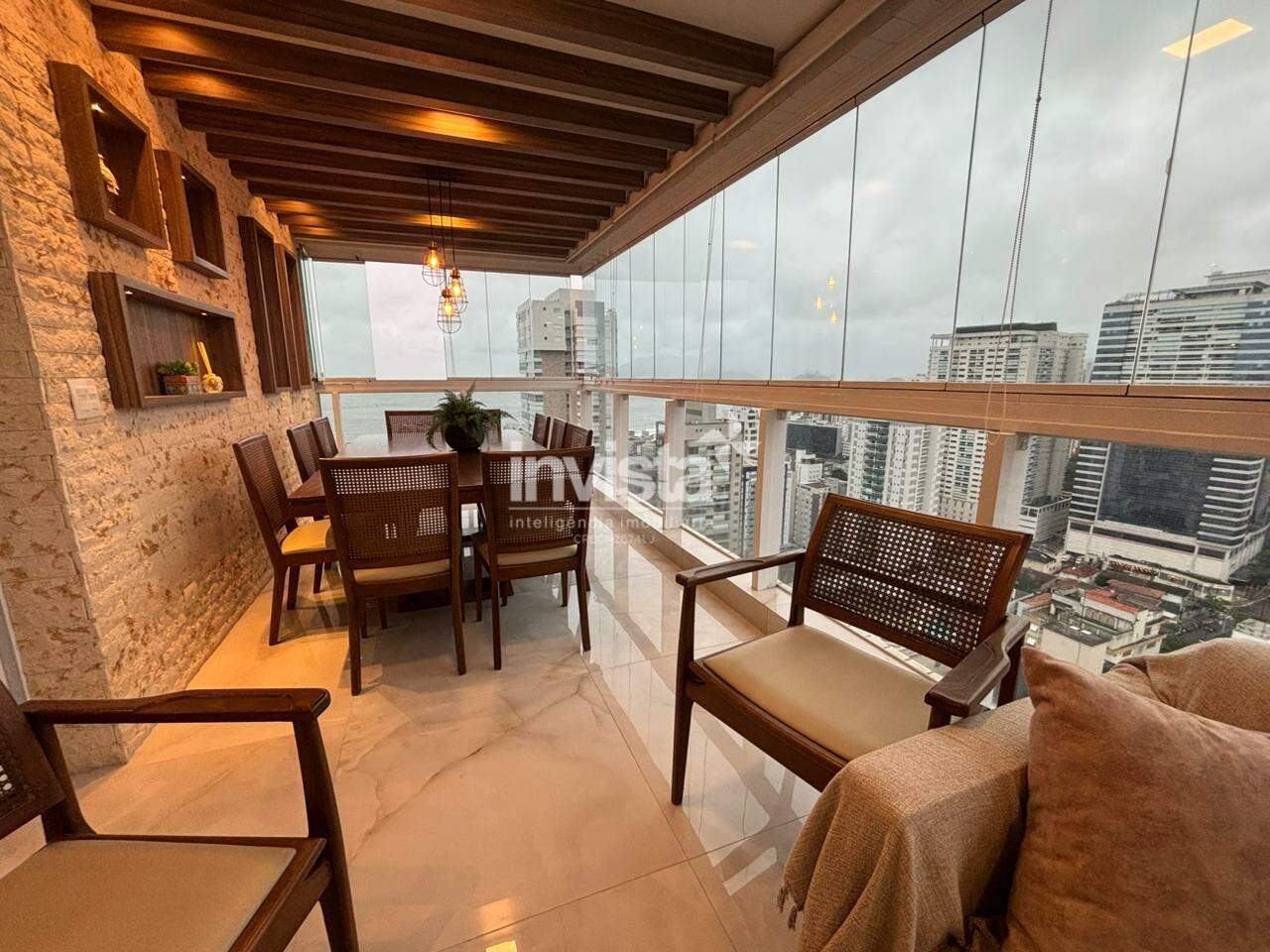Apartamento &agrave; venda em Santos-SP no bairro Aparecida, com 3 dormit&oacute;rios e 136m&sup2; - Santos