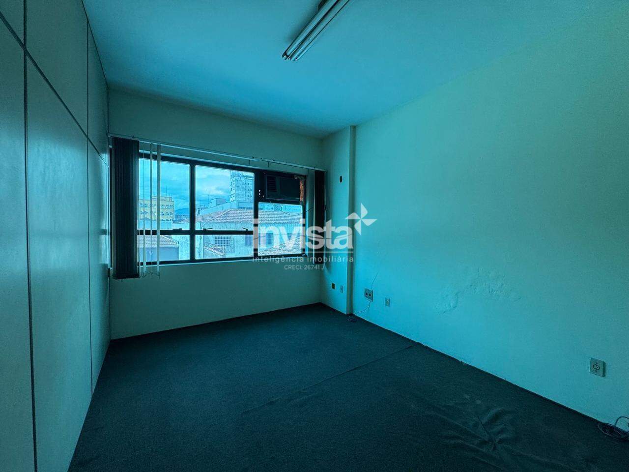 Sala Comercial para alugar em Santos-SP no bairro CENTRO, com 1 dormit&oacute;rio e 140m&sup2; - Santos