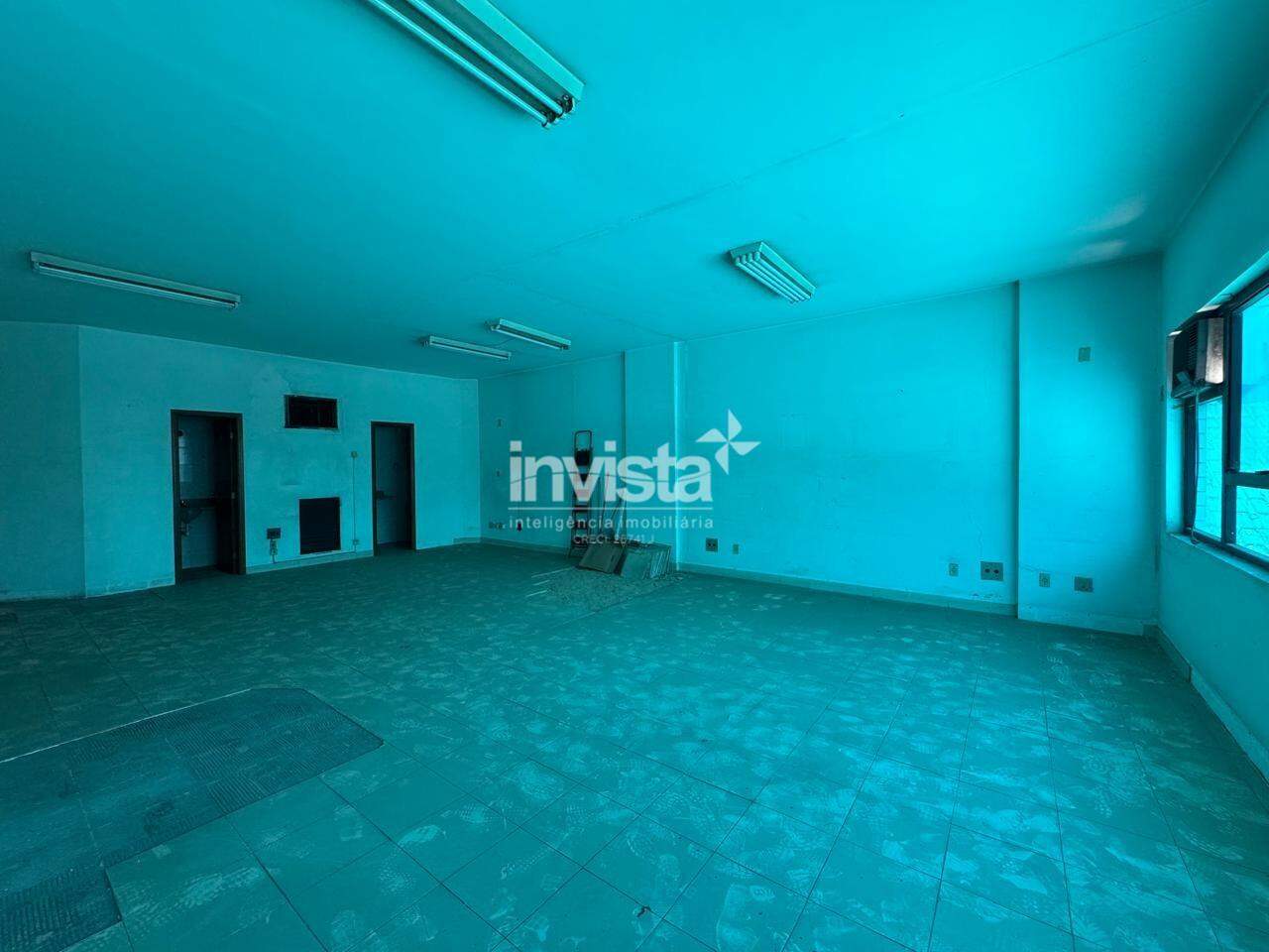 C&oacute;digo: 41664 R$ 4.000,00 Sala Comercial para alugar em Santos-SP no bairro CENTRO, com 1 dormit&oacute;rio e 140m&sup2; 140 m&sup2; 1 quarto 2 vagas - Santos