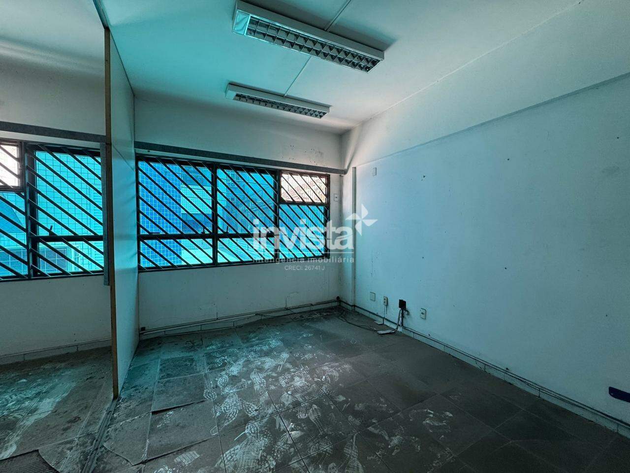 Sala Comercial para alugar em Santos-SP no bairro CENTRO, com 1 dormit&oacute;rio e 140m&sup2; - Santos