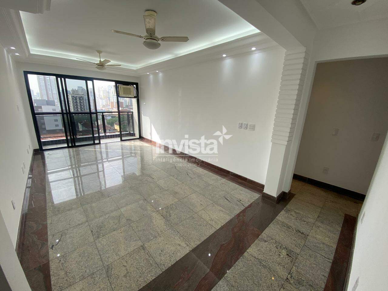 C&oacute;digo: 41670 R$ 5.800,00 Apartamento para alugar em Santos-SP no bairro Marap&eacute;, com 2 dormit&oacute;rios e 100m&sup2; 100 m&sup2; 2 quartos 1 vaga - Santos