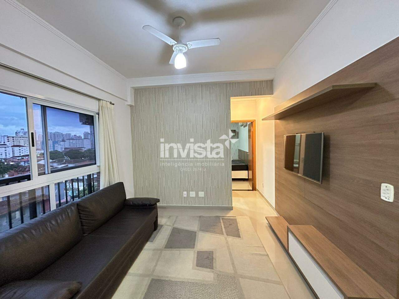 C&oacute;digo: 41673 R$ 3.900,00 Apartamento para alugar em Santos-SP no bairro Encruzilhada, com 1 dormit&oacute;rio e 45m&sup2; 45 m&sup2; 1 quarto 1 vaga - Santos