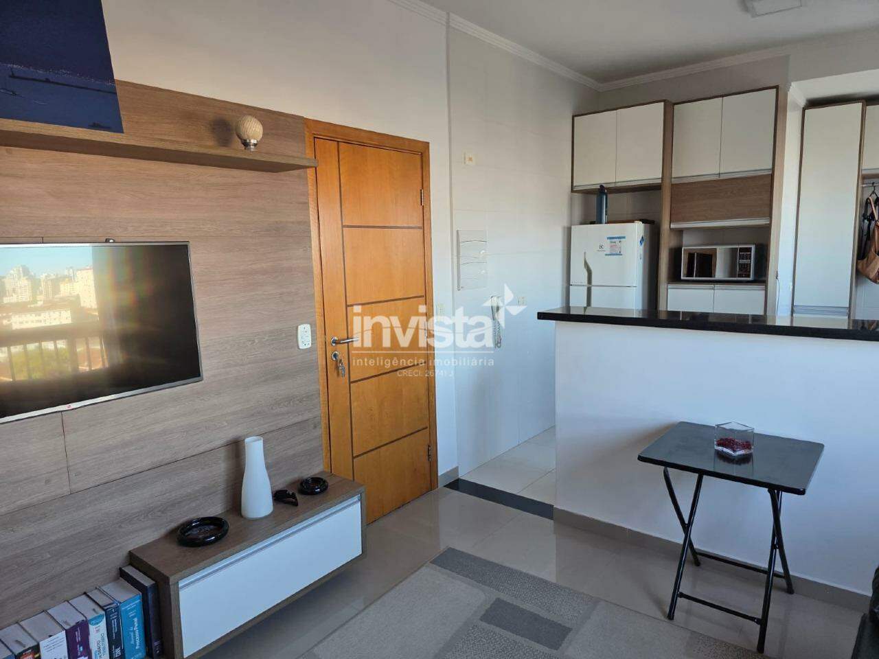 C&oacute;digo: 41673 R$ 3.900,00 Apartamento para alugar em Santos-SP no bairro Encruzilhada, com 1 dormit&oacute;rio e 45m&sup2; 45 m&sup2; 1 quarto 1 vaga - Santos
