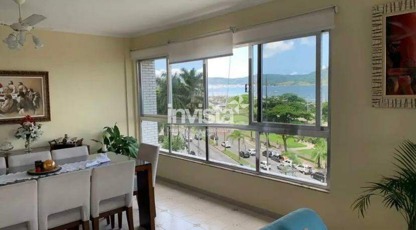 Apartamento para alugar em Santos-SP no bairro Boqueir&atilde;o, com 3 dormit&oacute;rios e 185m&sup2; - Santos