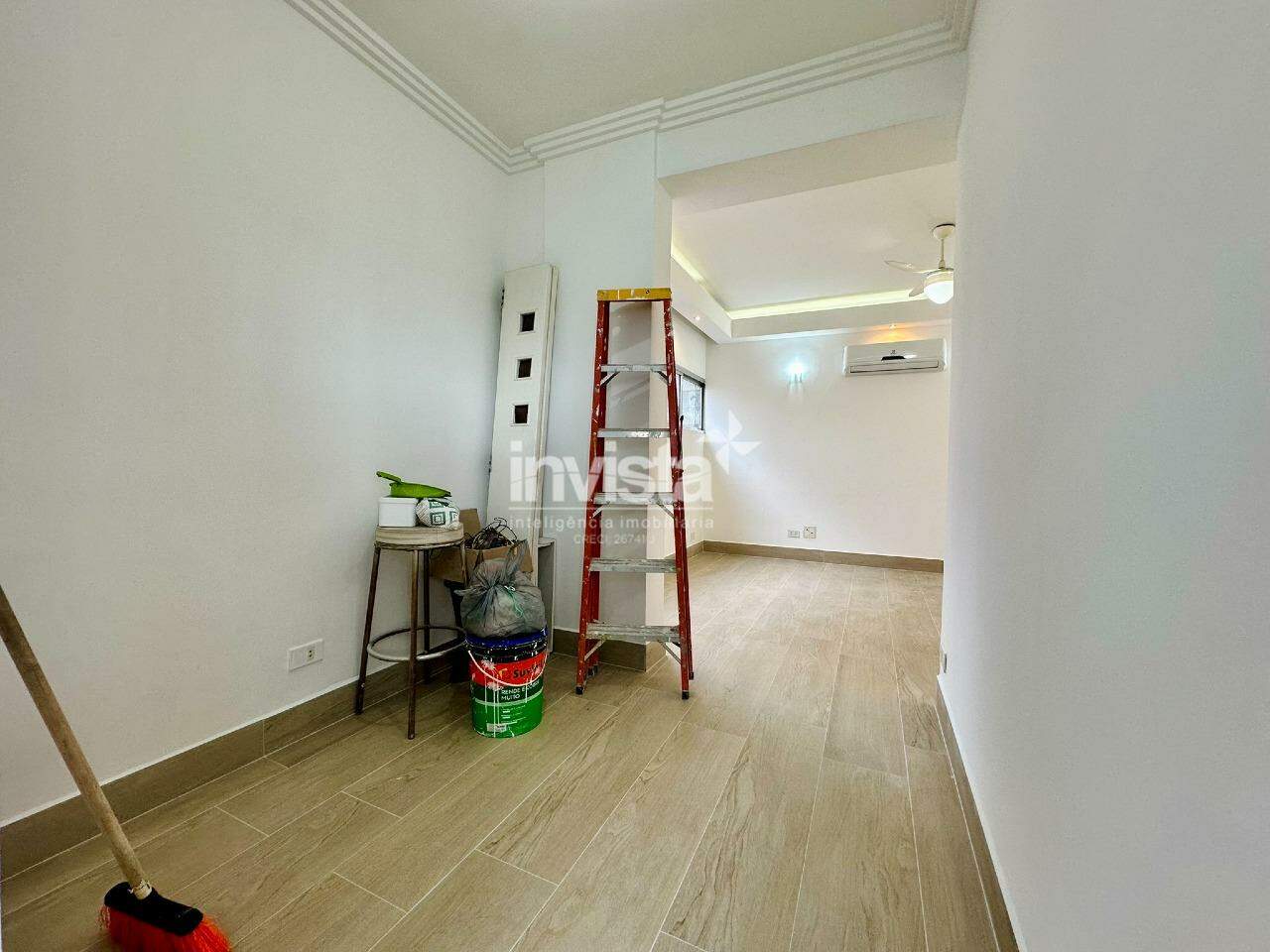 Apartamento para alugar em Santos-SP no bairro Embar&eacute;, com 2 dormit&oacute;rios e 90m&sup2; - Santos