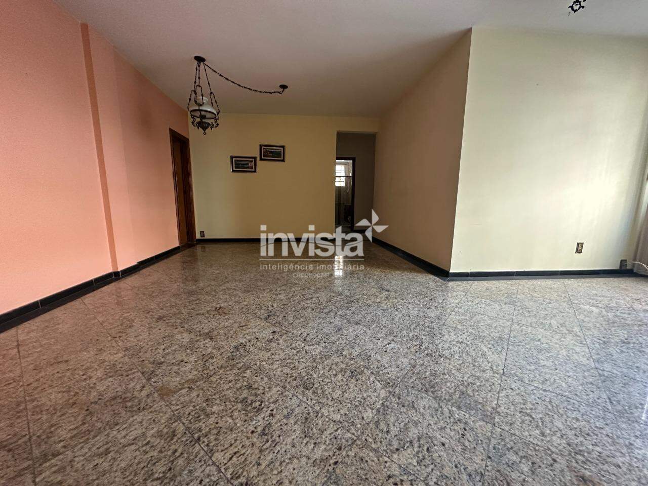 C&oacute;digo: 41701 R$ 4.800,00 Apartamento para alugar em Santos-SP no bairro Marap&eacute;, com 2 dormit&oacute;rios e 120m&sup2; 120 m&sup2; 2 quartos 1 vaga - Santos