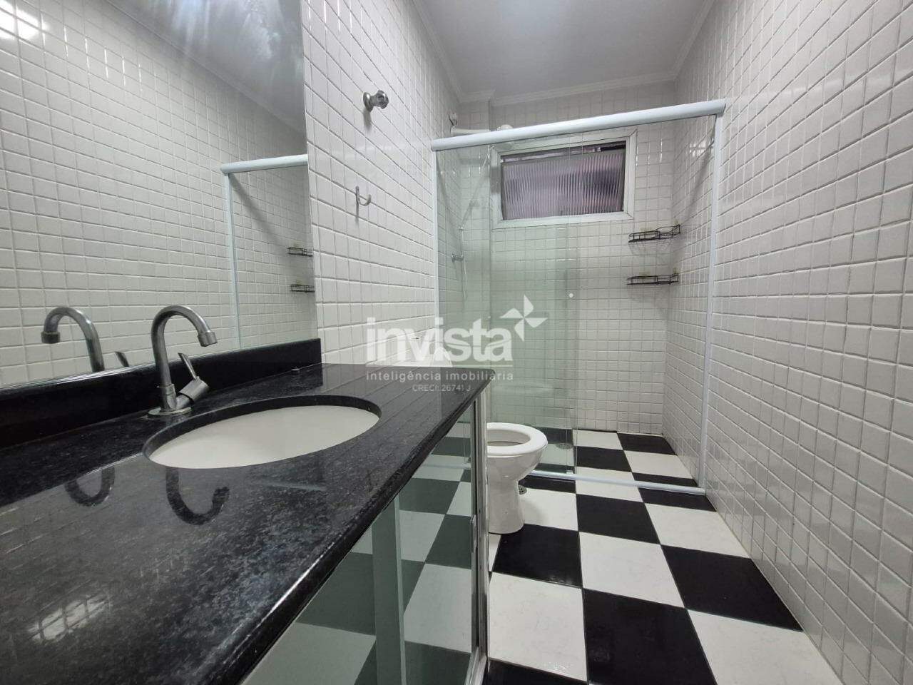 Apartamento para alugar em Santos-SP no bairro Marap&eacute;, com 2 dormit&oacute;rios e 120m&sup2; - Santos