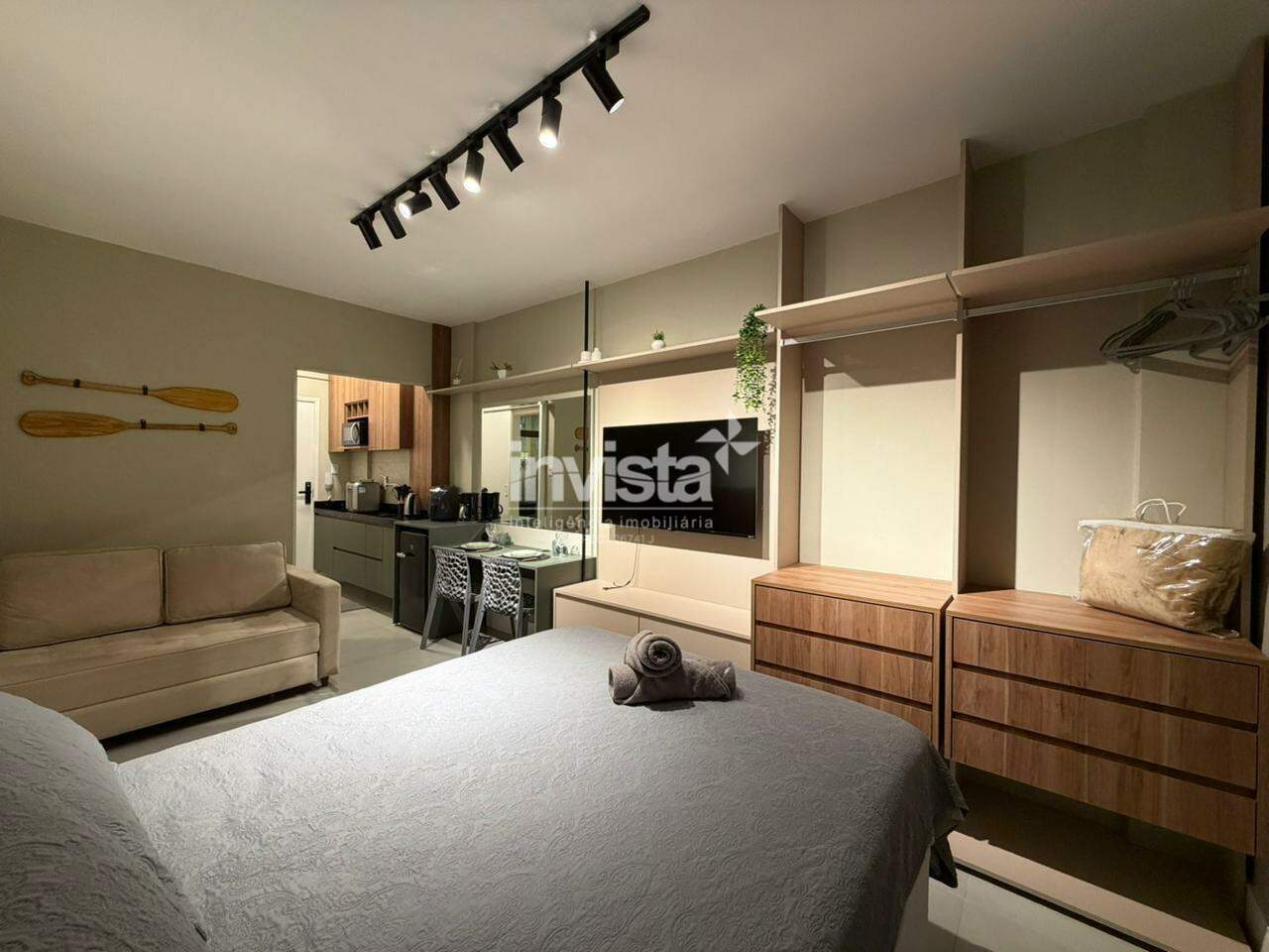 C&oacute;digo: 41710 R$ 400.000,00 Apartamento &agrave; venda em Santos-SP no bairro Aparecida, com 1 dormit&oacute;rio e 22m&sup2; 22 m&sup2; 1 quarto 1 vaga - Santos